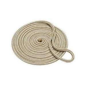 Dock Lines (Size 1/2 X 25’ (1.27cm X 7.62m) Color Gold/White) By 