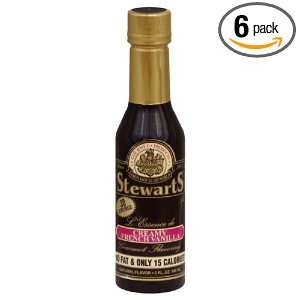 Stewarts Creamy French Vanilla Flavoring, 5 Ounce Bottles (Pack of 6 