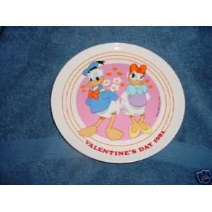  Valentines Day 1981 Donald Duck Plate: Everything Else