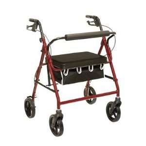  ProBasics 1033 Bariatric Rollator Color Burgundy Health 