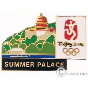  Beijing 2008 Olympics Summer Palace Pin: Sports & Outdoors