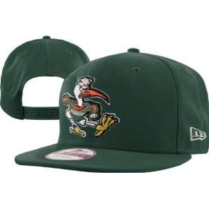  Miami Hurricanes 9Fifty Back In The Day Snapback Hat 
