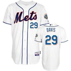 Ike Davis Jersey: Adult Majestic Alternate White Authentic Cool Baseâ 