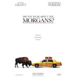  DID YOU HERE ABOUT THE MORGANS? ORIGINAL MOVIE POSTER 