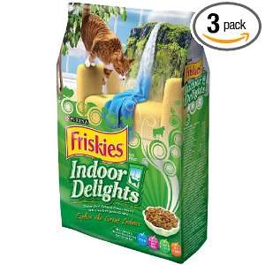 Purina Friskies Indoor Delights, 3.15 Pounds (Pack of 3):  