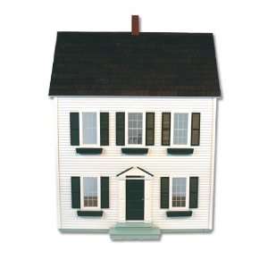   Miniature QuickBuildTM Classic Colonial Dollhouse by RGT: Toys & Games