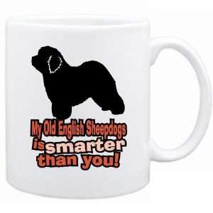   Old English Sheepdogs Is Smarter Than You !  Mug Dog: Home & Kitchen