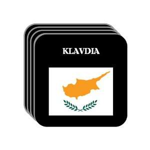  Cyprus   KLAVDIA Set of 4 Mini Mousepad Coasters 