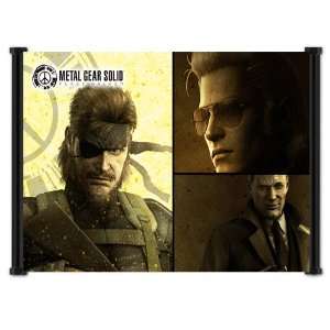 Metal Gear Solid Peace Walker Game Fabric Wall Scroll Poster (21x16 