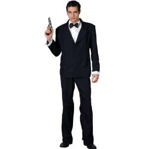  Licence To Kill 007 Bond Mens Fancy Dress Extra Large 
