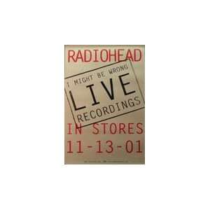  Radiohead   I Might Be Wrong Live Recordings   Poster 25 
