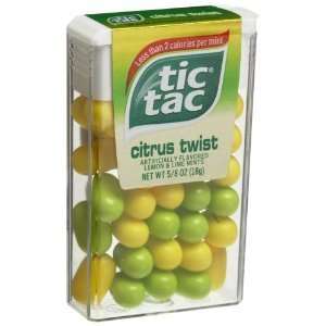 Tic Tac Citrus Twist, .625 Ounce Packages (Pack of 48):  