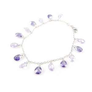  Bracelet silver Linda lavender. Jewelry