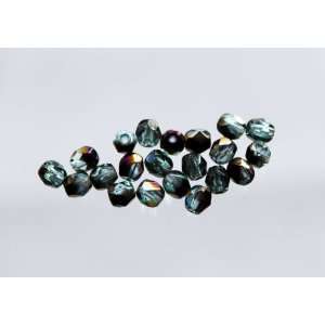    Czech Firepolished Beads Rounds 4mm (100 pcs) 