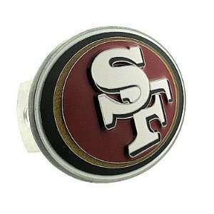   San Francisco 49ers Pewter Logo Trailer Hitch Cover