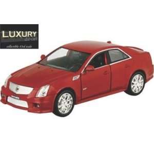  100426 1/43 Cadillac CTS V Crystal REd: Toys & Games