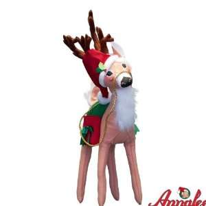  Annalee 26 Corduroy Reindeer Figurine