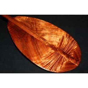  Peles Hair Koa Paddle 50 T Handle   Made In Hawaii 