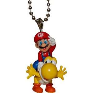  Super Mario Galaxy 2 Keychain Mario & Yellow Yoshi: Toys 