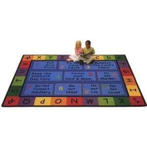  Carpets For Kids Gods Dos and Donts Rug: Home & Kitchen