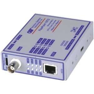   Omnitron Sysytems 4320 0 Media Converter 10B2 Coax to 10 Electronics
