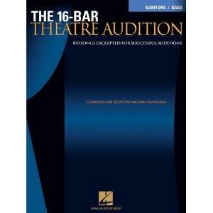  16 Bar Theatre Audition Baritone/Bass   Baritone/Bass 
