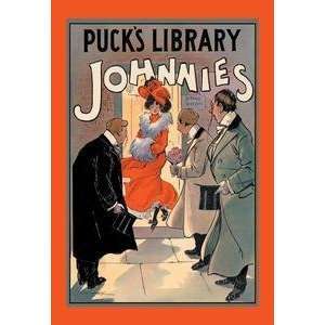    Vintage Art Pucks Library: Johnnies   00572 6: Home & Kitchen