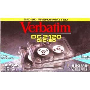 Verbatim QIC 80 Preformatted Mini Data Cartridges   120 / 250 MB (2 