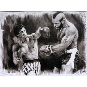 Rocky (Sylvester Stallone) vs. Mr. T (Laurence Tureaud) Sketch 