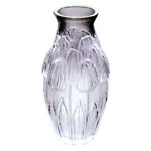 Lalique Crystal Tulip Vase 6 3/4 12524: Home & Kitchen