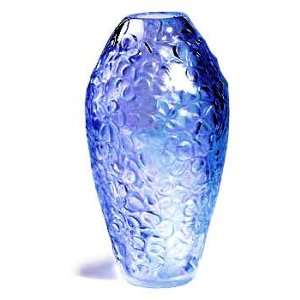   Lalique Crystal Violeta Vase Blue 12610 Lalique 12610: Home & Kitchen