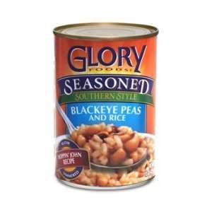 Glory Foods Blackeye Peas and Rice (Case of 12)  Grocery 