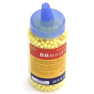   YELLOW 2000 BBs .12g 6mm Quickload for Airsoft Gun