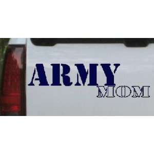 Navy 50in X 14.2in    Army Mom Military Car Window Wall Laptop Decal 