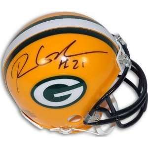  Grant signed Green Bay Packers Replica Mini Helmet: Sports & Outdoors