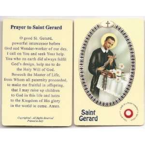  Saint Gerard Holy Card With Relic: Everything Else