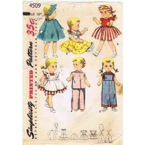  Sewing Pattern Saucy Walker Doll Clothes: Arts, Crafts & Sewing