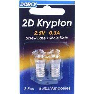  Dorcy 41 1648 2D Krypton Screw Base Replacement Bulb: Home 