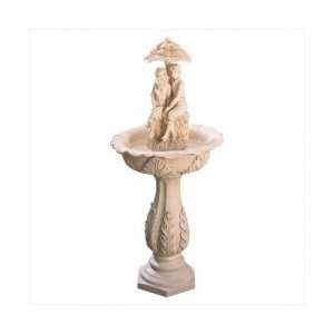  Couple Garden Fountain Patio, Lawn & Garden