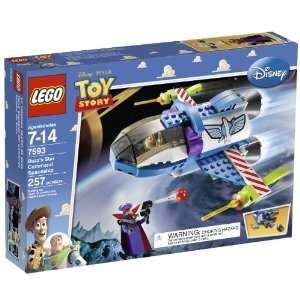  LEGO Toy Story Buzzs Star Command Spaceship (257 pcs 