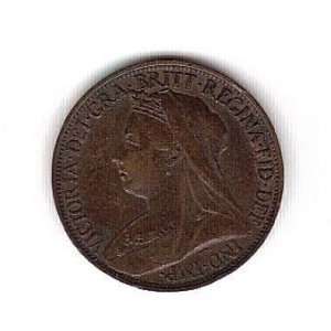  British Farthing, Victoria 1837 1901 