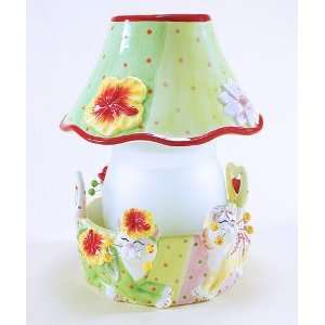  Whimsiclay Cat Candle Jar Holder   Flora By Amy Lacombe 