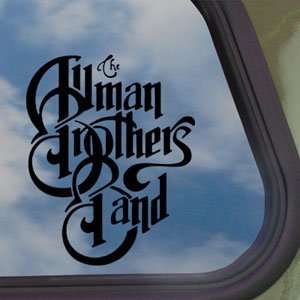  The Allman Brothers Black Decal Band Truck Window Sticker 