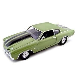  1970 Chevrolet Chevelle SS 454 Pro Street Green 1/24: Toys 