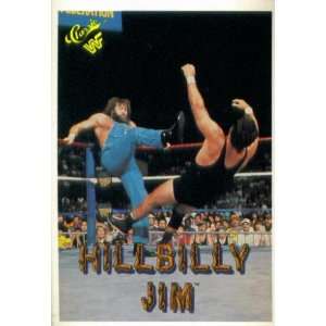  1990 Classic WWF Wrestling Card #40 : Hillbilly Jim 