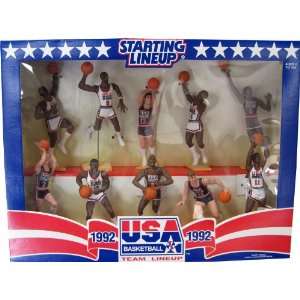  1992 USA Basketball Dream Team Unsigned Starting Line Up 