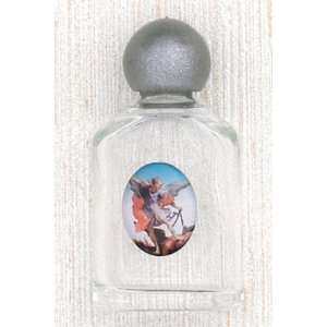  St. Michael Glass Holy Water Bottle 
