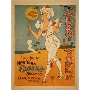   merry world the great New York casino success. 1894