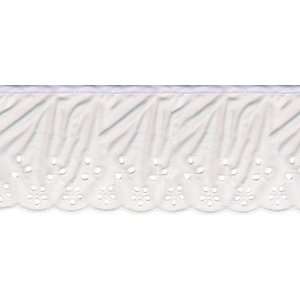  Wrights Simple Eyelet 4 Wide 10 Yards White 186 2456 030 