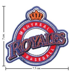 Montreal Royales Patch Logo Emrbroidered Iron on Patches  